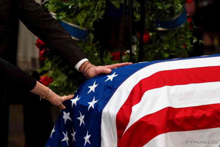 Jimmy Carter being honored at Washington funeral before burial in Georgia hometown