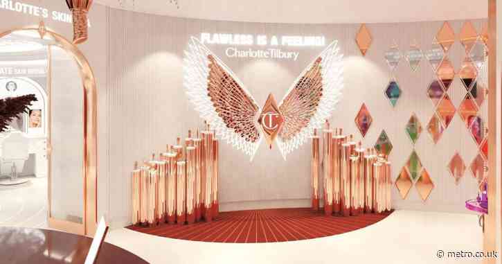 Charlotte Tilbury has opened HUGE beauty wonderland in London’s Covent Garden with new flagship store