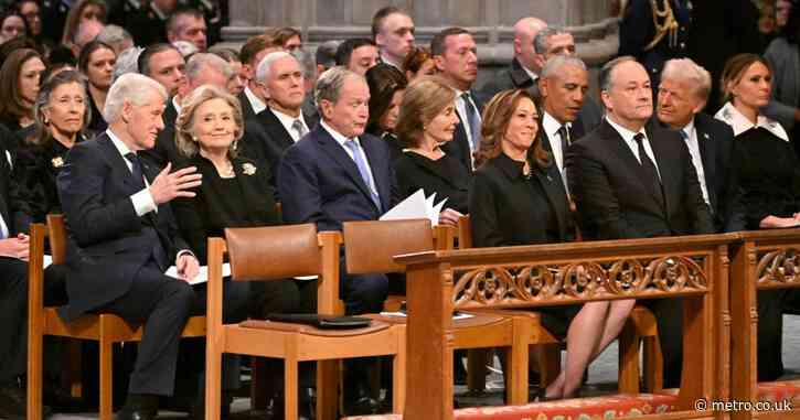 Five living presidents sit together and we’d love to know what the conversation is