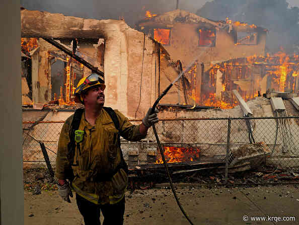 How did the wildfires in Los Angeles start?