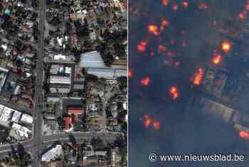 Satellietfoto’s tonen omvang van verwoesting door bosbranden in Californië