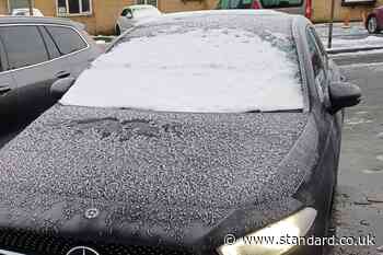 Police catch motorist driving ‘Ace Ventura-style’ because of snow on windscreen