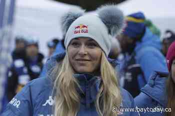 Vonn 10th fastest in practice for her first World Cup downhill in 6 years