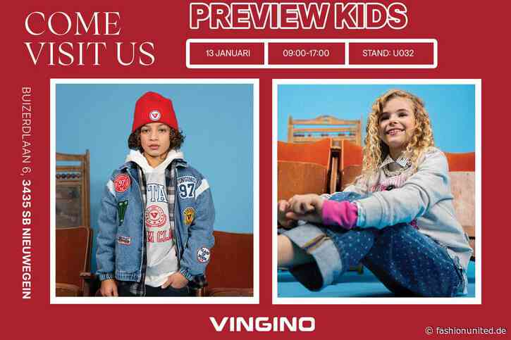 Vingino mit HW25-Kollektion bei Preview Kids: Reise der Ikonen