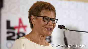 Celebrities turn on LA's woke mayor Karen Bass for woeful response to worst-ever wildfires devastating city