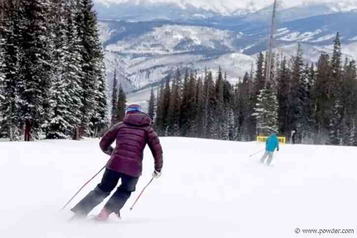 Mikaela Shiffrin Finally Back on Snow After Killington Injury