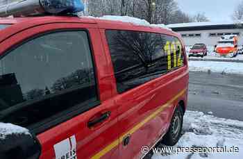 FW Kreis Soest: Schneefall über dem Kreis Soest.