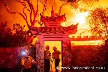 Los Angeles wildfires live: City braces for more destruction as blazes continue to burn in neighborhoods