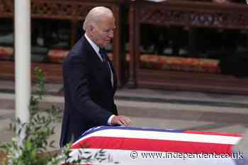 Biden hails Carter’s ‘strength of character’ in eulogy for 39th president