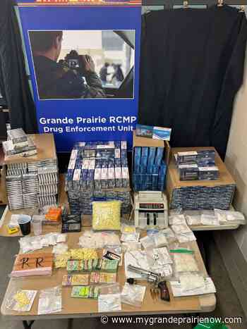 Grande Prairie RCMP seize kilograms of cocaine and opiates during bust in Mountainview, Clairmont