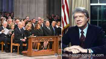 Jimmy Carter's state funeral: Barack Obama attends solo joining all other living Presidents — photos