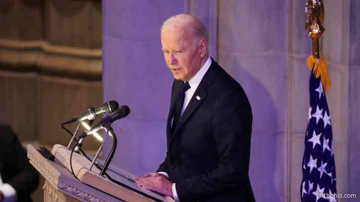 Biden eulogizes ‘great American’ Jimmy Carter