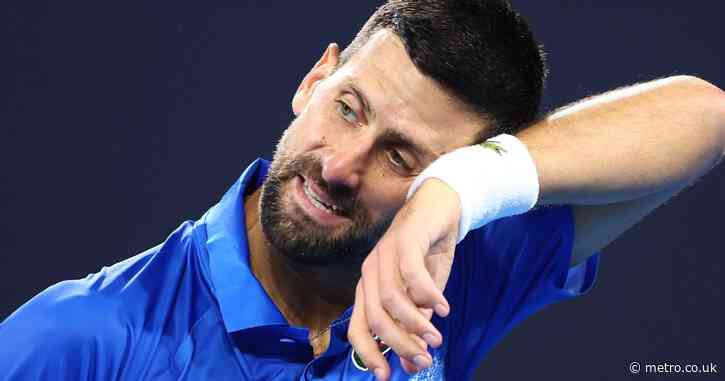 Novak Djokovic claims he was ‘poisoned’ with high levels of metal in his food