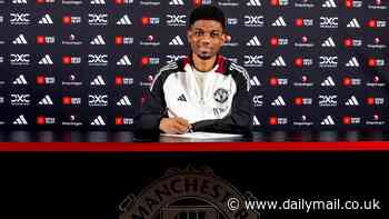 Amad Diallo signs new five-year Manchester United deal as starlet is rewarded for being rare shining light during torrid Old Trafford campaign