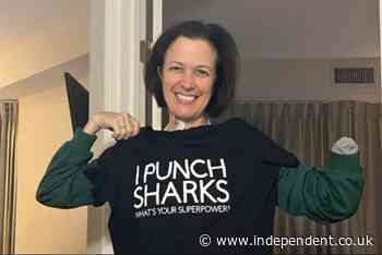 Woman who lost hand fighting off a shark is raising money for a new prosthetic - after insurance refused to pay