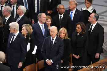 From Carter's funeral, an American snapshot: A singular image, 5 presidents, 379 years of history