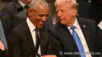 Cryptic conversation between Obama and Trump revealed as pair plan meeting after Jimmy Carter's funeral