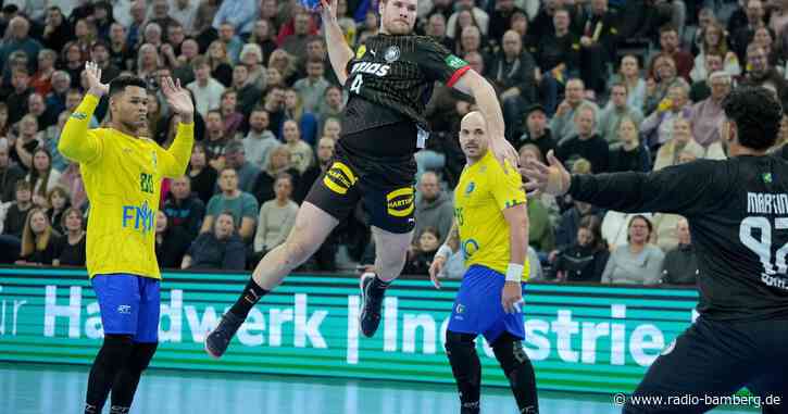 WM im Blick: Handballer gewinnen gegen Brasilien