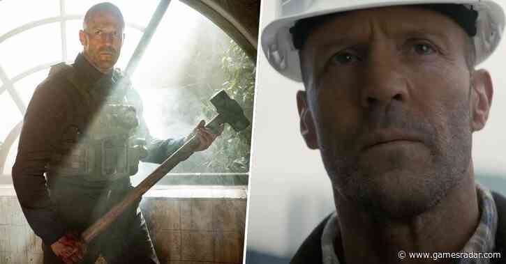 Jason Statham finds brand-new uses for construction tools in first action-packed trailer for The Beekeeper director's new movie co-written by Sylvester Stallone