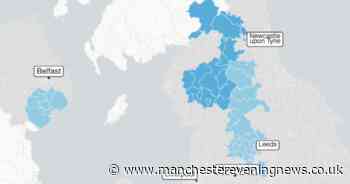 DWP Cold Weather Payments mapped - every postcode area eligible for £25 boost