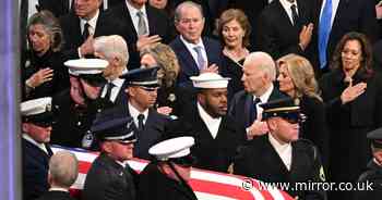 Jimmy Carter funeral: Living US presidents put aside differences to remember 'life of purpose'