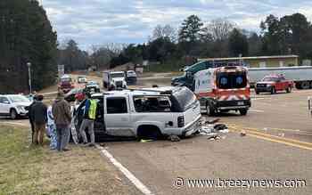 Two-Vehicle Crash at Hwy 19 and Hwy 35 Intersection in Attala