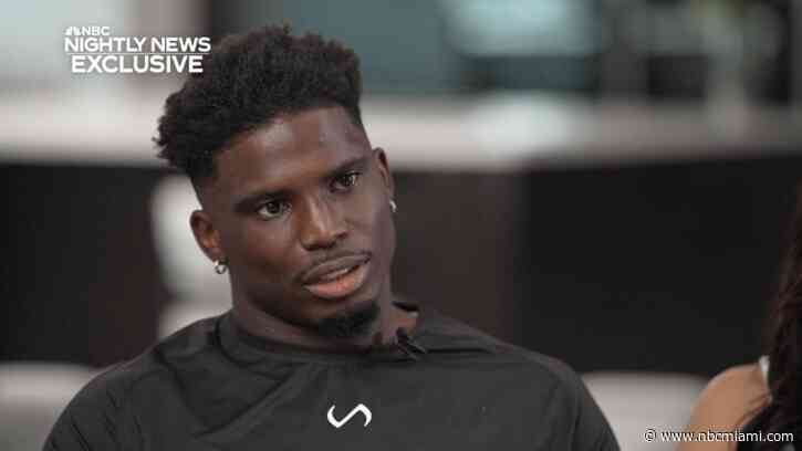 Tyreek Hill's agent says he's committed to the Dolphins and he played in 2024 with a broken wrist