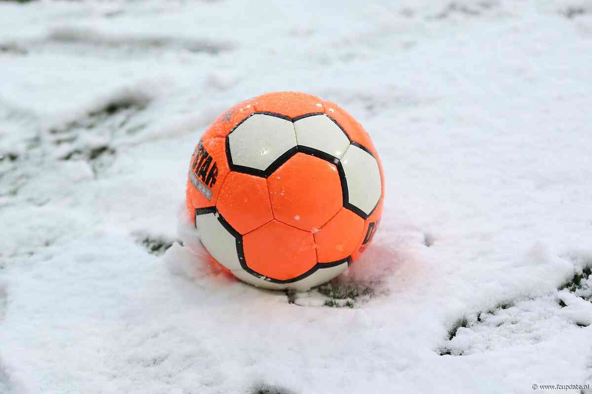 Sneeuw zorgt voor eerste afgelasting in Nederland