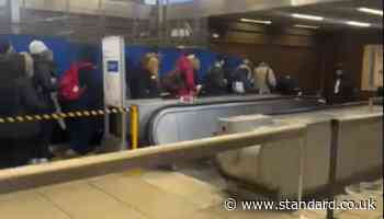 Rush hour chaos at Blackhorse Road station as TfL announces escalator will not be fixed for six months