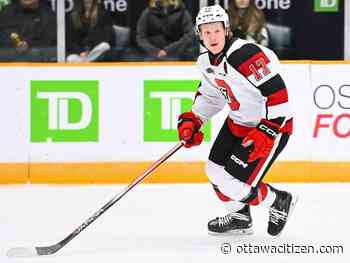 Ottawa 67's move Brady Stonehouse as OHL trade deadline approaches