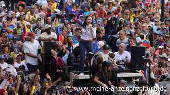 Venezuelas Oppositionsführerin Machado nach Demo entführt