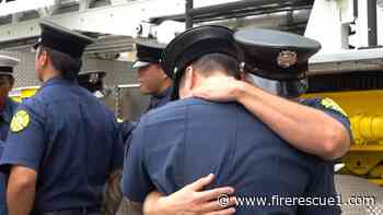 Procession through downtown Honolulu honors fallen firefighter