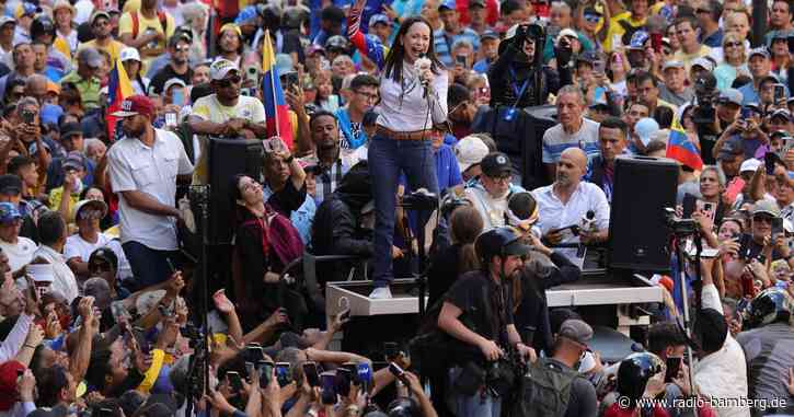 Nach Entführung: Venezuelas Oppositionsführerin Machado frei