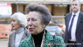 Princess Anne is gorgeous in green as she undertakes first engagement of the year – details