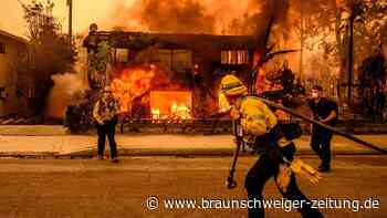 Waldbrand Los Angeles: Drei Feuer weiterhin außer Kontrolle