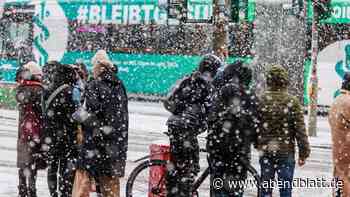 Eis, Schnee und bis zu minus fünf Grad: Winter erobert Hamburg