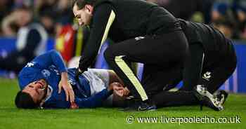 Armando Broja suffers another unfortunate injury as Everton striker stretchered off against Peterborough