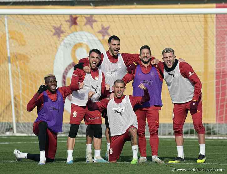 Osimhen Returns To Galatasaray Training After Missing Cup Clash Vs Basaksehir