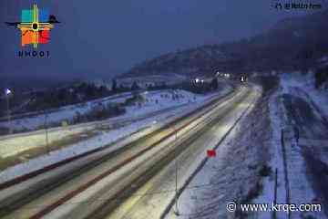 I-25 north in Raton closed due to heavy snow