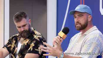 Travis and Jason Kelce announce Hollywood A-lister for surprise Friday New Heights show