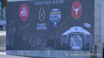 Football fans battle Mother Nature to attend Goodyear Cotton Bowl Classic