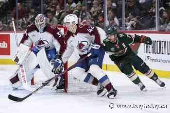 Nathan MacKinnon has goal and an assist in Avalanche's 6-1 victory over Wild