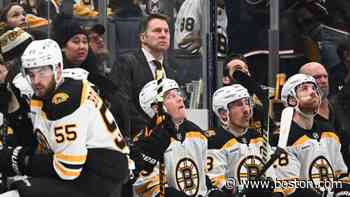 After another frustrating loss, it’s time for the Bruins to shake things up 