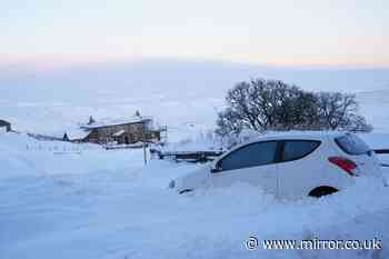 Weather maps show UK towns gripped by snow as temperatures plummet to bitter -20C overnight