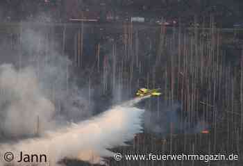 Waldbrand am Brocken