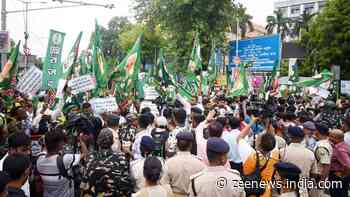 DMK Students` Wing Protests Against UGC Draft Rules In Chennai