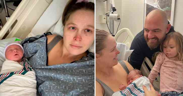 Ronda Rousey gives birth to baby girl amid fears over LA wildfires