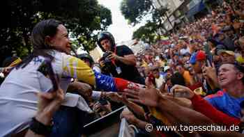 Heftige Proteste vor Vereidigung Maduros in Venezuela