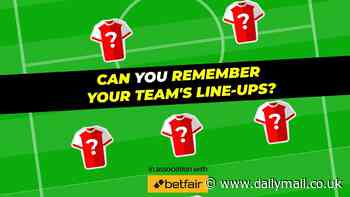 PLAY TEAMSHEET: Can YOU remember the Arsenal team that clinched the Premier League title against Tottenham in April 2004?