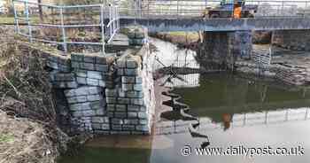 Divers to check out Conwy Valley Railway after floods wash out 2.5 mile section